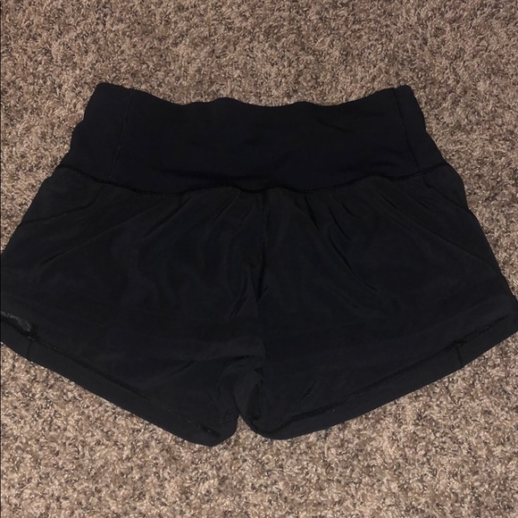 lululemon athletica Pants - Lululemon black speed shorts